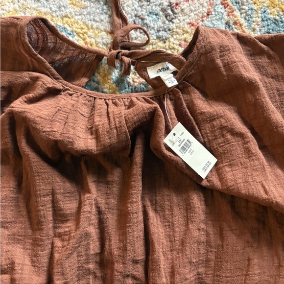 Aerie Rust Colored Swimsuit Coverup - Picture 2 of 4